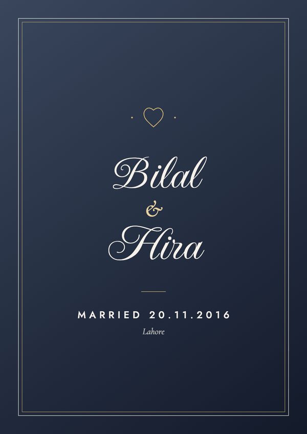 Two names, one date